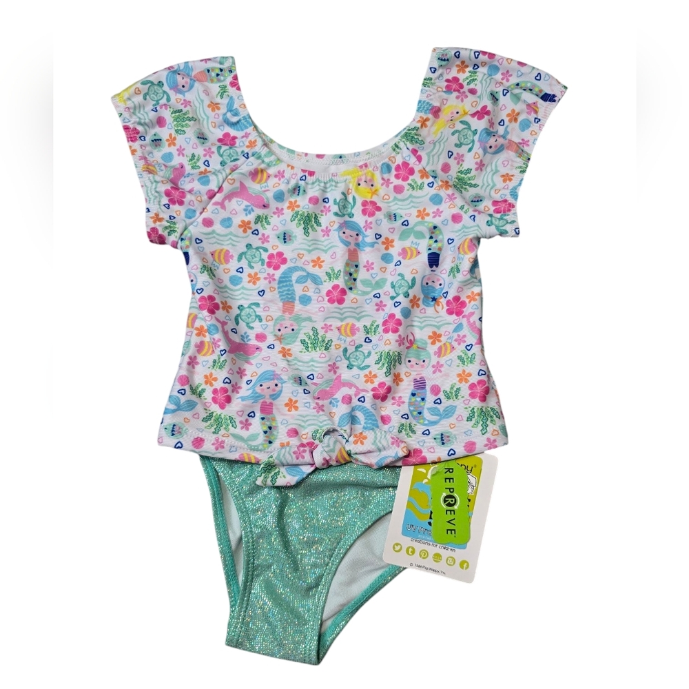 Flap Happy Kids Swim Set - Multicolor and Green